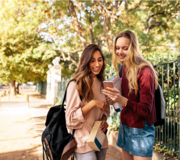 students using virtual queue