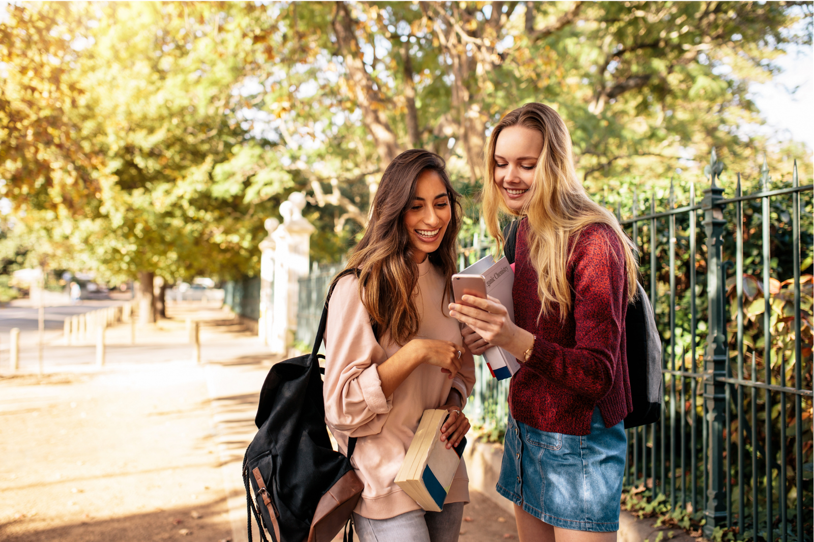 students using virtual queue